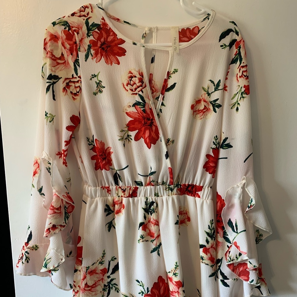 Size small floral romper